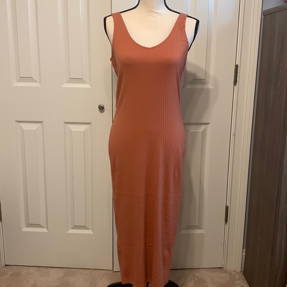 Stitchdrop Women’s Ribbed MIDI Dress